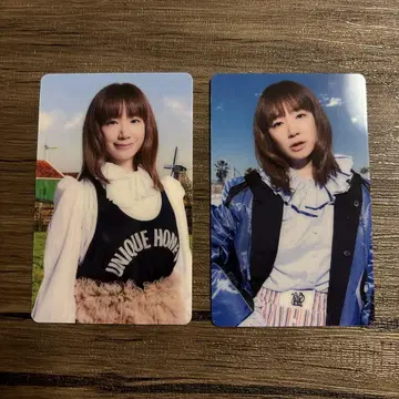 YUKI 콜렉터블 카드 2세트