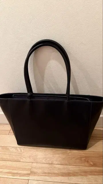 [ MURA ] 천연 가죽 대용량 심플 토트백