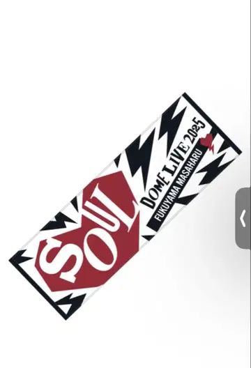 후쿠야마 마사히로 SOUL 2025 타월