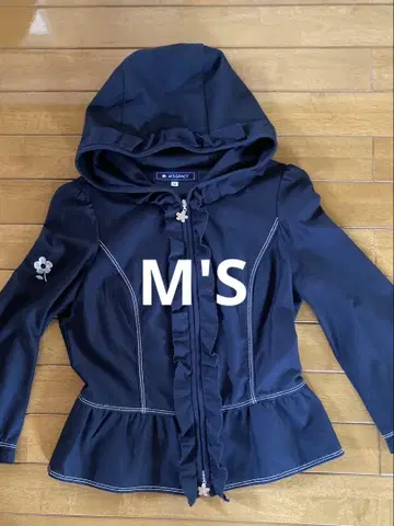 M'S GRACY 후드 부착 네이비 컬러 자켓