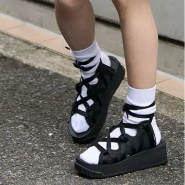 SHAKA x FREAK'S STORE 샤카 별주 통굽 샌들 23cm