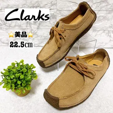 새상품급 클락스 Clarks 나탈리 스웨이드 베이지 22.5cm