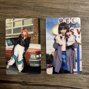 YUKI 콜렉터블 카드 2장 세트