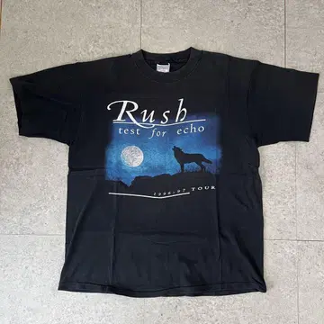 빈티지 RUSH 러쉬 T셔츠 90s