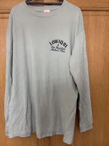 LOW IQ 01 로고 긴팔 컷 에메랄드 그린