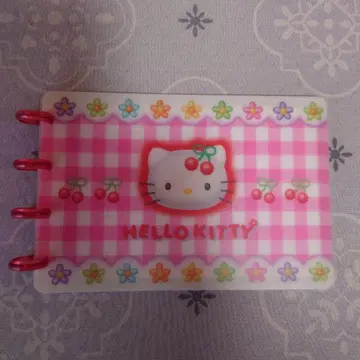 헬로키티 체크 무늬 사진 앨범 1999년 제조