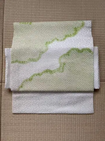 나고야 오비 만들기 오비 순수 실크