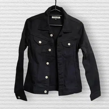 구제 의류 KAREN JEANS 블랙 데님 자켓 S 사이즈
