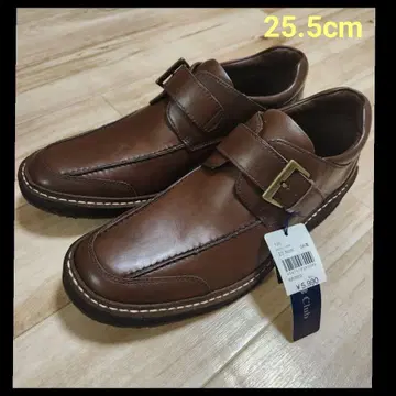 미사용 새상품 Kent Club 브라운 가죽 신발 25.5cm 택 포함