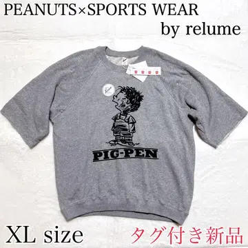 미사용품 PEANUTS x SPORTS WEAR by relume XL