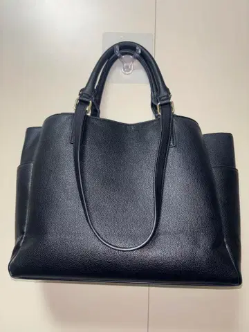 내추럴 뷰티 베이직 토트백 블랙 A4 2WAY 파우치 포함