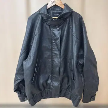 지나시스 가죽 자켓