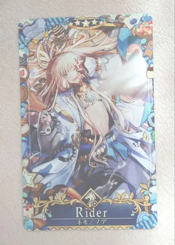 FGO 아케이드 네모 / 노아 카드 화이트데이