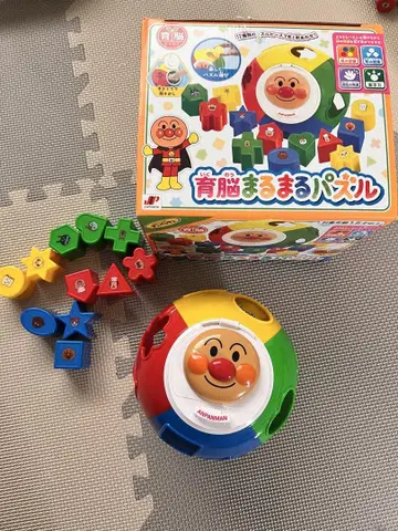 뇌 발달 동글동글 퍼즐 호빵맨 완구