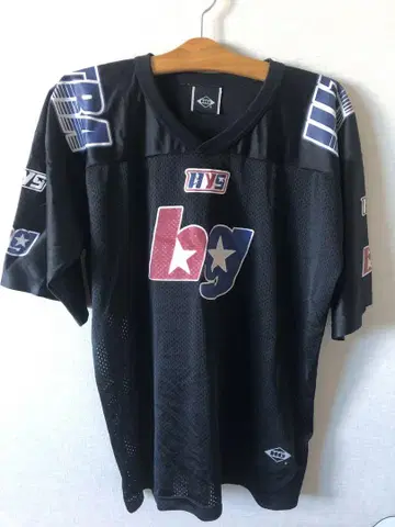HG 블랙 메쉬 T셔츠