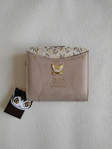 베베다얀 미모사 포켓 컴팩트 지갑 베이지