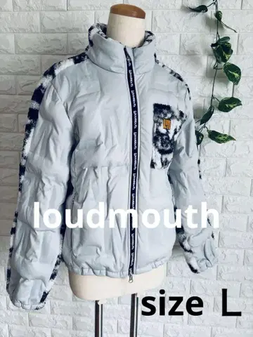 LOUDMOUTH 라우드마우스 보아 절개 다운 자켓 골프 여성용