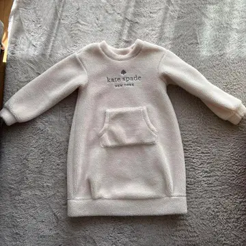 케이트 스페이드 플리스 원피스 화이트