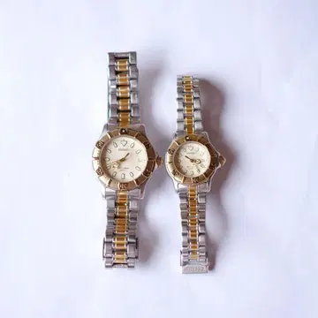 SEIKO 세이코 SCUBA 200m 페어 남성용 가동 & 여성용 부동
