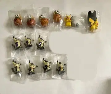 포켓몬 해피 할로윈 마스코트 모쿠로 피카츄 미미큐