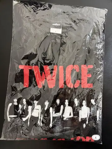 TWICE ENEMY 티셔츠 L 사이즈