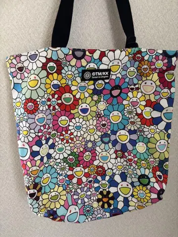 무라카미 다카시 꽃 토트백