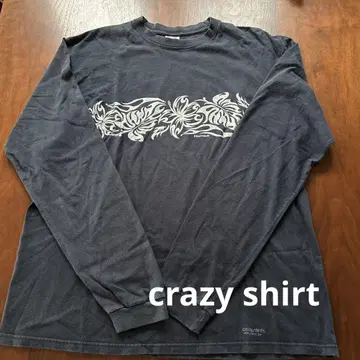 crazy shirt Hawaii 긴팔 티셔츠 L