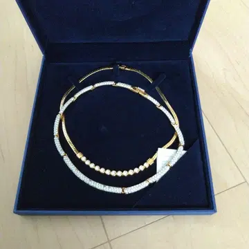 스와로브스키 목걸이 2개 세트