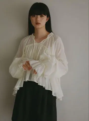 CASA FLINE 코튼 블라우스