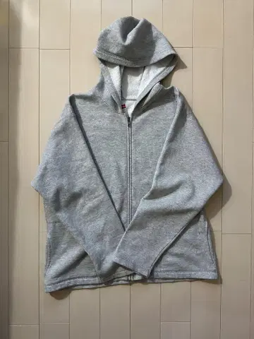 90s Hanes 헤인즈 지퍼 후드티 무지