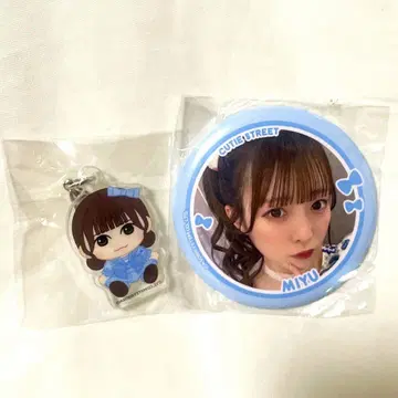 CUTIE STREET 회장 한정판 가챠 우메다 미유 캔뱃지 표식 참