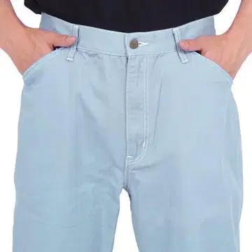 새상품 엑스라지 ( XLARGE ) 5 포켓 코튼 트윌 LtBLU/36E