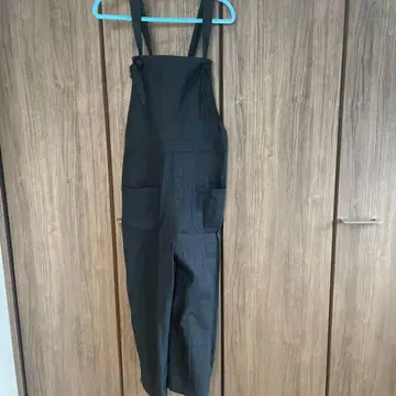블랙 살로펫 오버롤