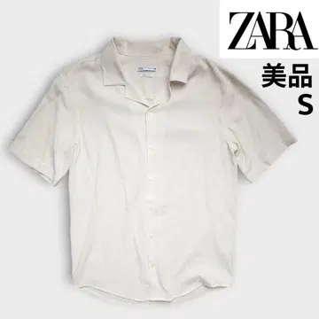 ZARA 레귤러 핏 반팔 셔츠