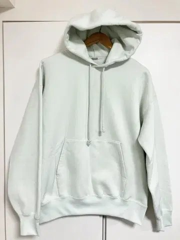 AURALEE (오라리) 오버 사이즈 풀오버 후드티 4사이즈:
