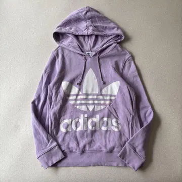 [ 새상품급 ] adidas Originals 로고 후드티 L 라벤더