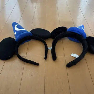 미키 마법사 모자 머리띠 판타지아