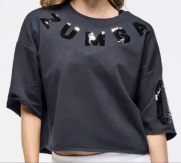 ZUMBA sparkle Boxy TOP