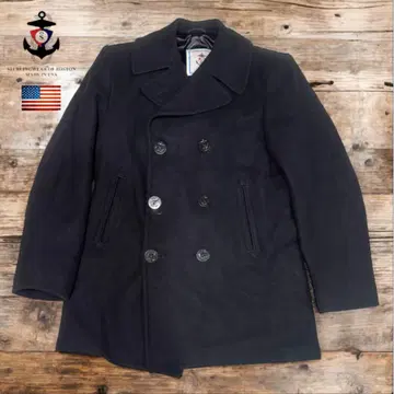 USA Sterlingwear P 코트 38L 울 피코트