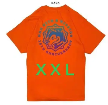 맨즈 T셔츠 XXL 15th Anniv 로고