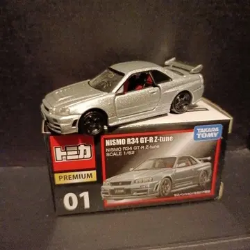 토미카 프리미엄 01 NISMO R34 GT-R Z-tune 1/62