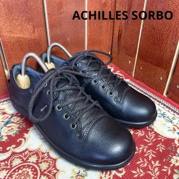[새상품급!] ACHILLES SORBO 블랙 가죽 고어텍스