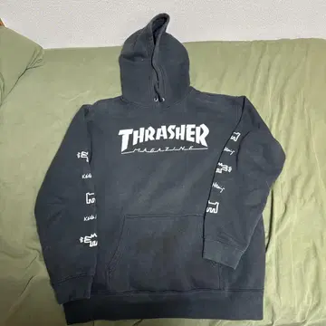 THRASHER 트레셔 키스 해링 콜라보 후드티