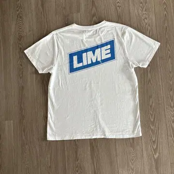 두지엠 클라세 LIME 로고 화이트T셔츠