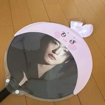 성화 부채 ateeze 부채 케이스 통비닐