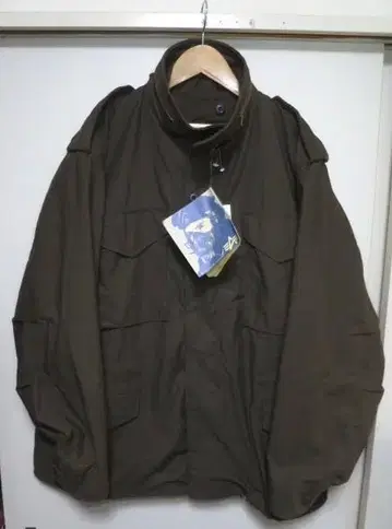 새상품 USA 알파 M-65 필드 자켓 L 브라운