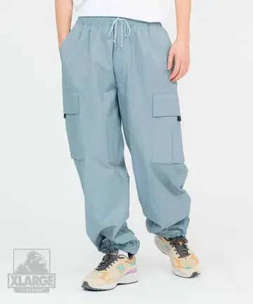 새상품 엑스라지(XLARGE) NYLON EASY 카고 팬츠 /L
