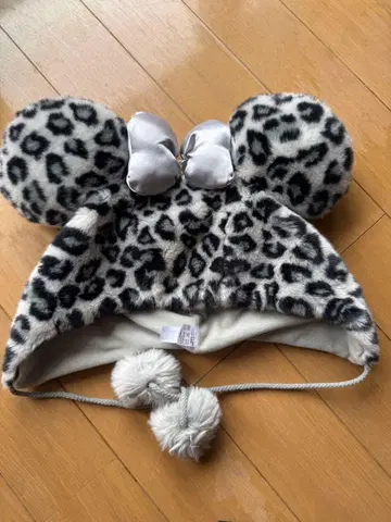 미니 팬캡 레오파드 무늬
