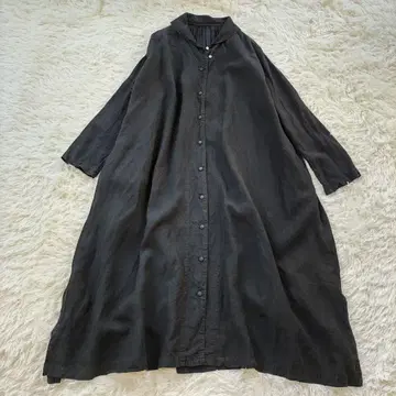 nest Robe 네스트로브 린넨 세일러 카라 롱 원피스