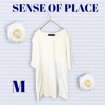 센스 오브 플레이스 남성용 반팔 티셔츠 오가니